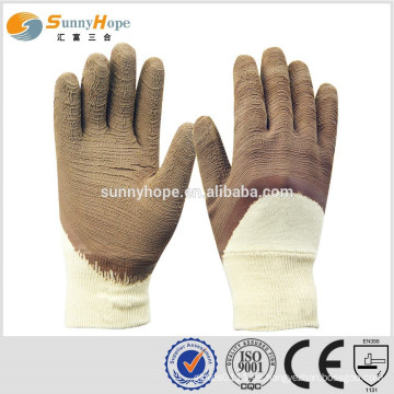 Sunnyhope marrón jersey trabajo guantes